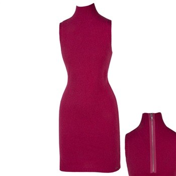 Panos Emporio Marble Dress Fuschia